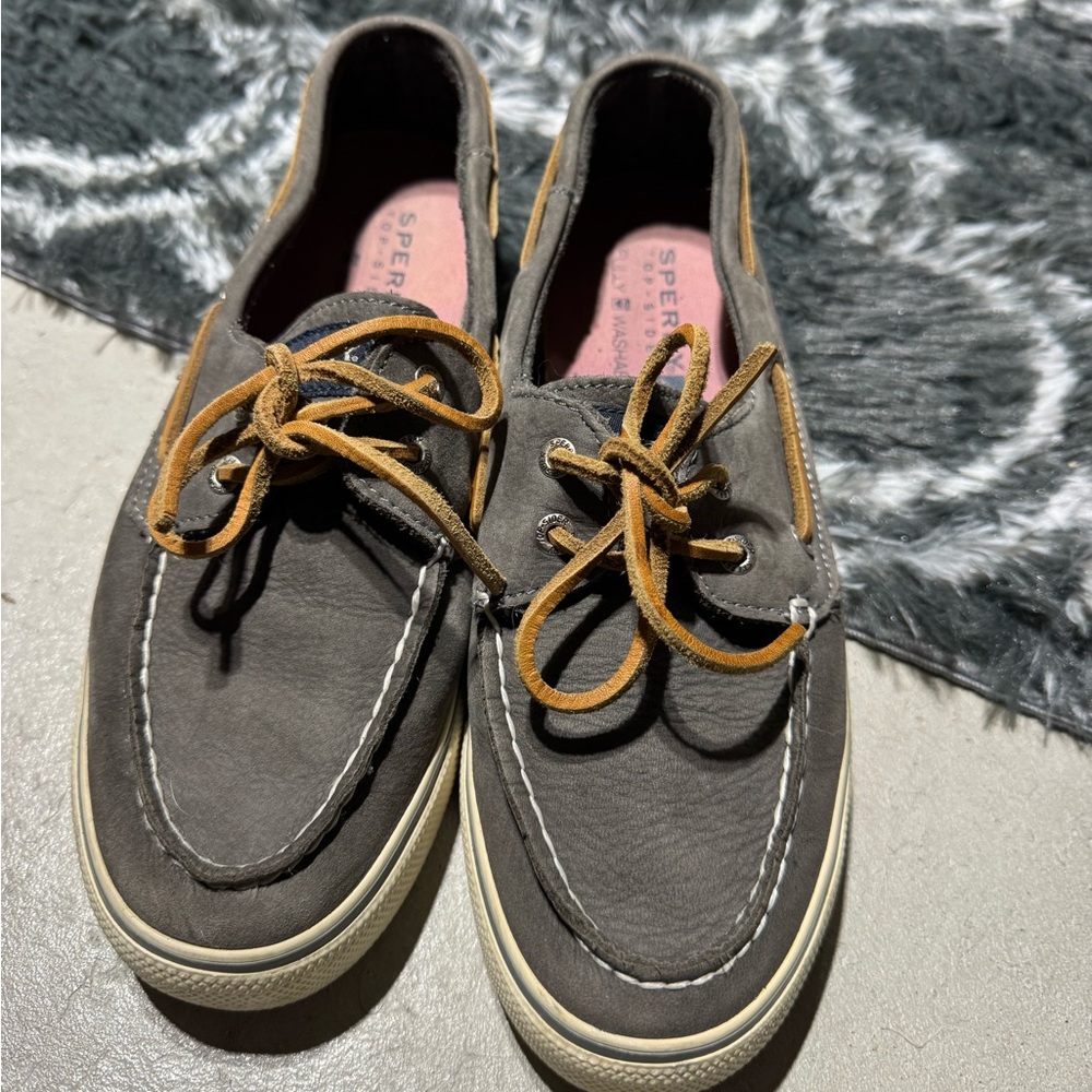 Sperry Women’s Grey Top-Siders | 8M